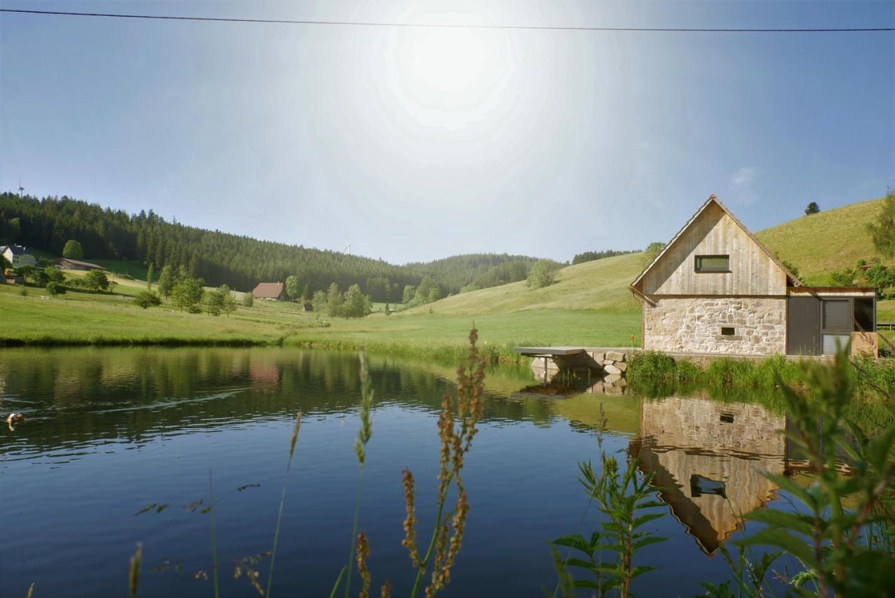 Ferienhaus Im Schwarzwald Am See "Backhaeusle" Villa Hornberg Exterior photo
