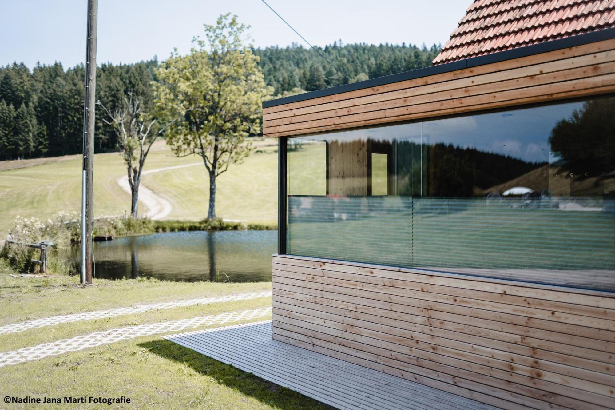 Ferienhaus Im Schwarzwald Am See "Backhaeusle" Villa Hornberg Exterior photo