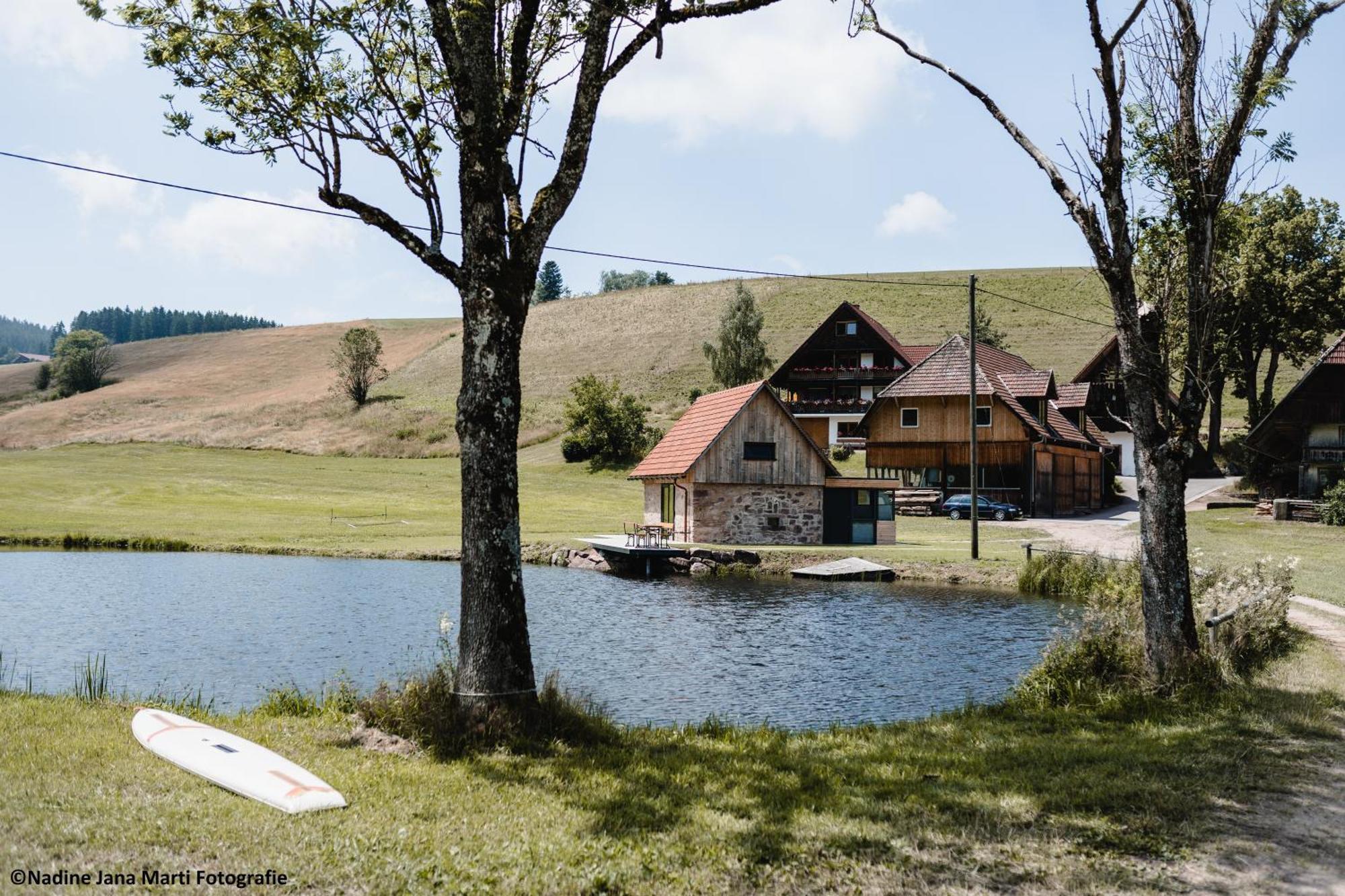 Ferienhaus Im Schwarzwald Am See "Backhaeusle" Villa Hornberg Exterior photo
