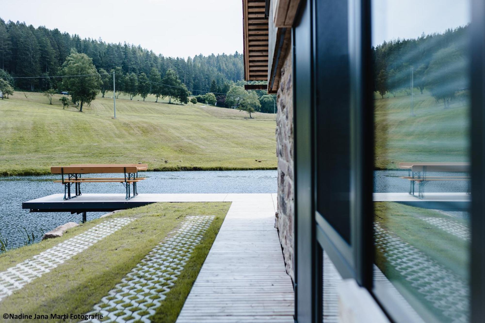Ferienhaus Im Schwarzwald Am See "Backhaeusle" Villa Hornberg Exterior photo